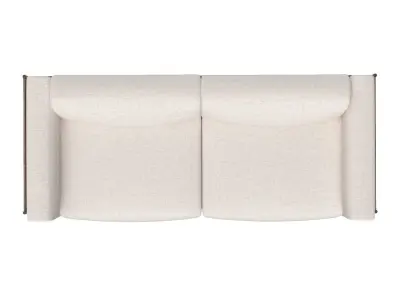 Four Hands Ella Sofa Gable Taupe 108988-004 3D model