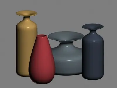 vase 12 3D model purchase