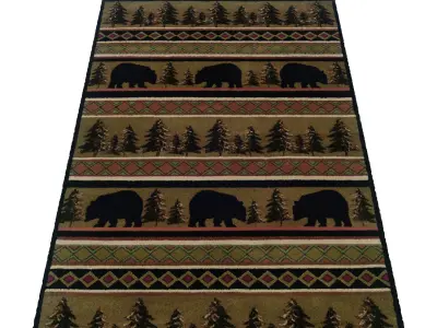 Rug Set 800 3D model