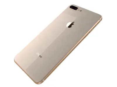 Apple iPhone 8 Plus All Colors 3D model