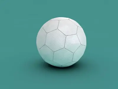 Football Basic 3D model