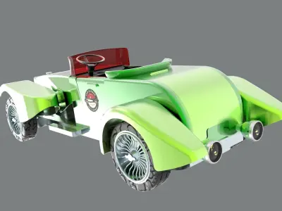 Classic Car- 3D print model
