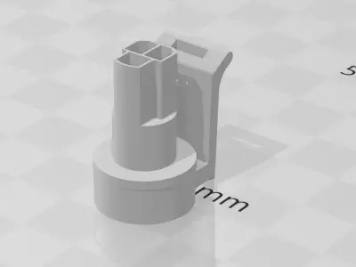 Presure sensor male 3D print model