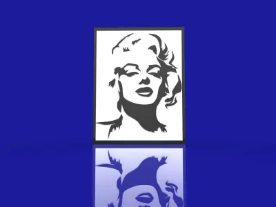 Marilyn Monroe 3D model