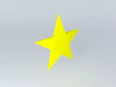 star star Free 3D model
