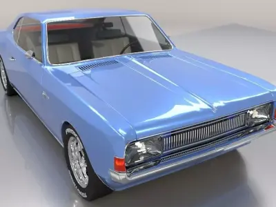 Opel Rekord SS Fiera 3D model