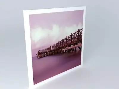 Pier Picture - Quadro/Frame Free 3D model