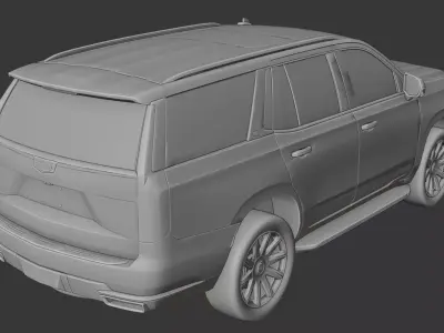 Cadillac Escalade  3D print model