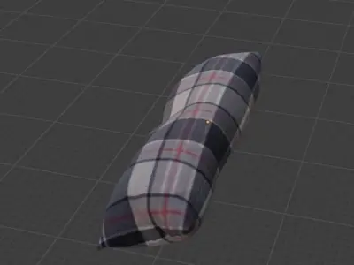 Body Pillow Free 3D model