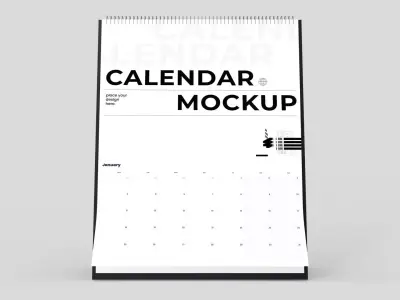 Desk Calendar 3D model
