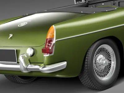 MG MGB 1962-1980 3D model