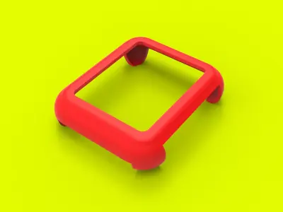 40 mm apple watch case cover plain 3D print model