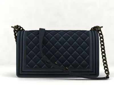 handbag boy Low-poly 3D model