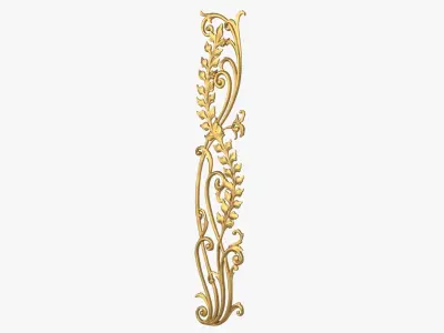 Classic decor ornament 256 3D model