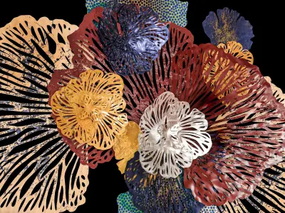 wall decor 32  Low-poly 3D model