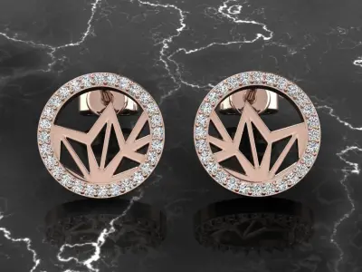 Earring Jewelry 3D print model buy