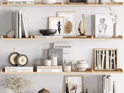 Decorative set43 3D model