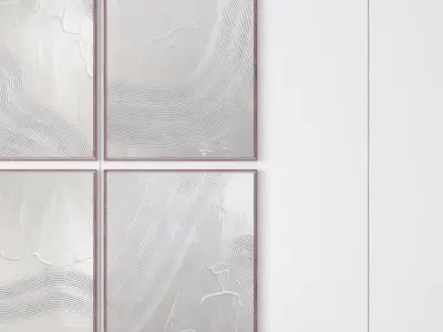 s painting Modern decorative 3D model