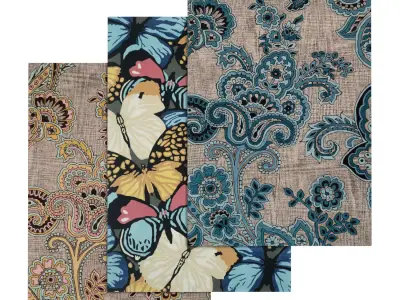 Rug Set 2227 3D model