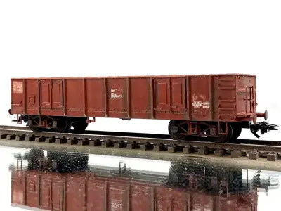 ROLLS-0052 SJ Gondola car Litt Ibr in H0-scale 3D print model