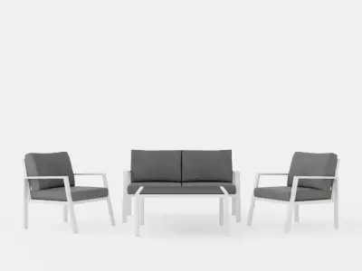 Tjorn sofa set Low-poly 3D model