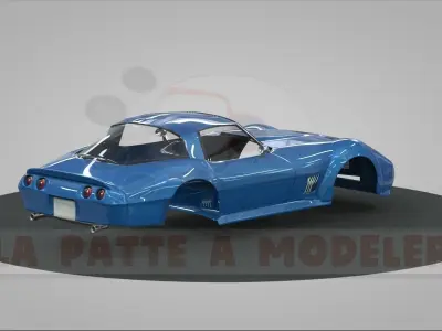 Chevrolet Corvette C3 LPAM 3D model