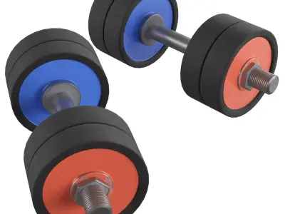 dumbbell 3D model order