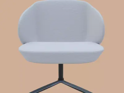 MODERN CHAIR Free low-poly 3D model