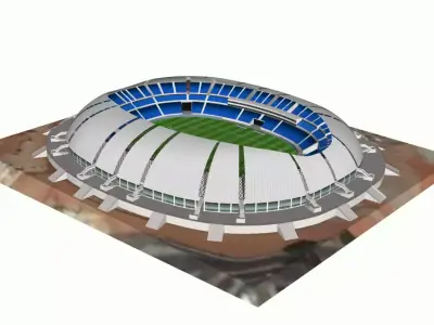 Arena das Dunas 3D model