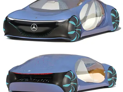 Mercedes Benz Vision AVTR 3D model