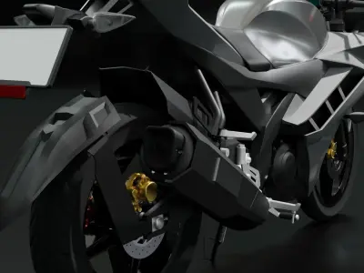 YZF-R15 2016 modified 3D model