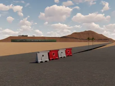exterior -landscape 3D model