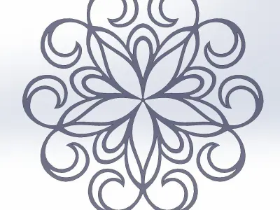 Ornament - Design O3 3D model