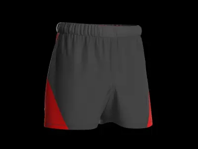 Male Short 3D model purchase