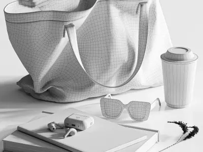 Decorative set 29 3D model