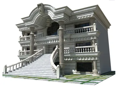 CLASSIC FACADE 3D model