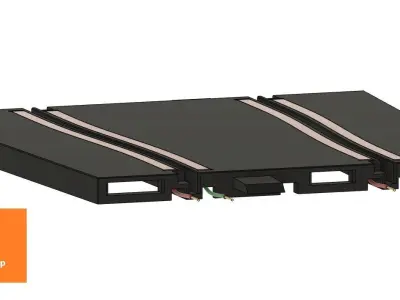 Scalextric to Policar adapter Free 3D print model