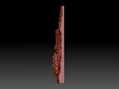 Tractor 3D print model