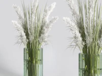 Collection Green Plants Bouquet Indoor 10 3D model