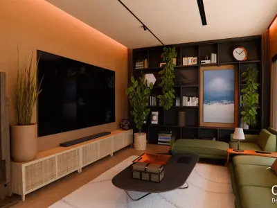 2026 Modern Modular House 5 for Blender Eevee and Cycles 3D model