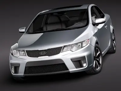 Kia Forte-Cerato Koup 3D model