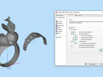 Crown ring 3D print model