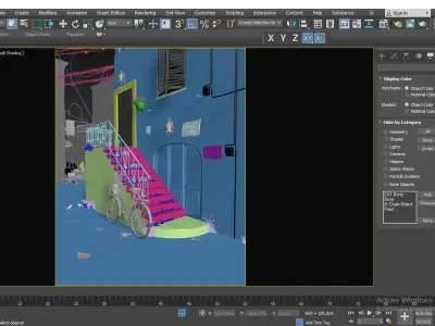 Old House 3D model get