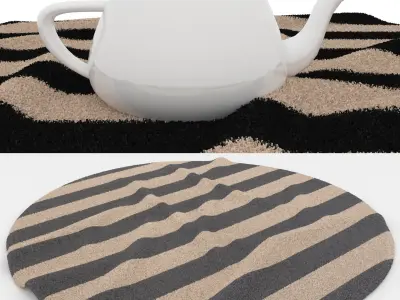 Rugs No 702 Low-poly 3D model