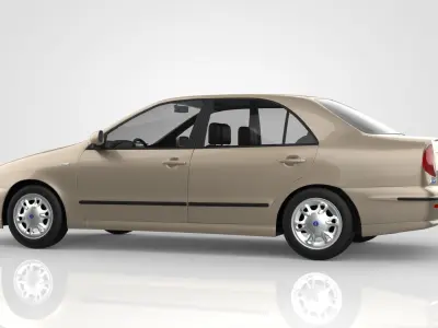 Fiat Marea Liberty 2002-2007 3D model