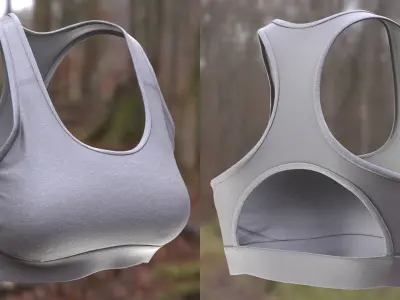 Top 240 - All MH Bodies - UE5 Skeletons - Rigged Low-poly 3D model