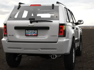 JEEP CHEROKKE ARB 2009  3D model