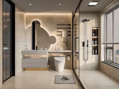 Bathroom  9 3D model