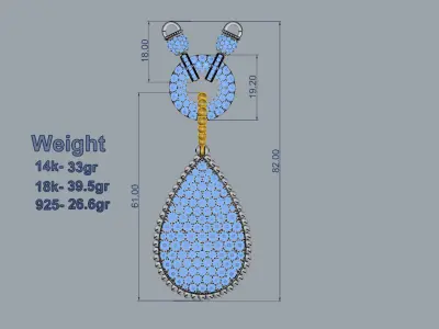 Pendant 29 3D print model