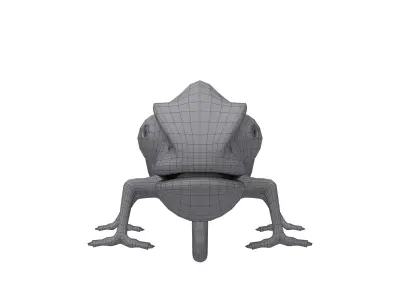 Chameleon Cartoon 3D model